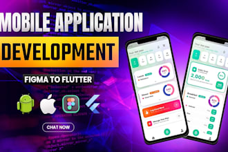 mobile app development android and ios app development flutter developer
