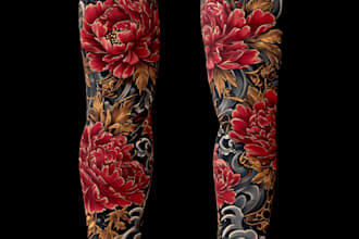 creative design for sleeve tattoo