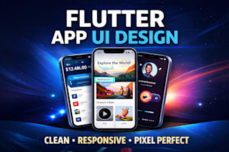 build modern flutter app uis and interfaces