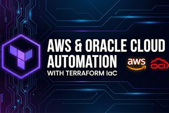 provision and automate AWS and oracle cloud using terraform