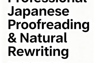 proofread and rewrite your japanese text