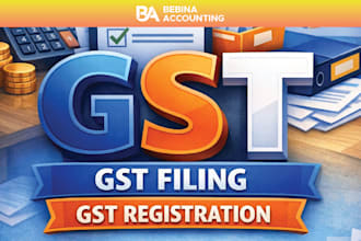 gst returns filing, gst registration, annual returns and gst related all