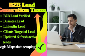 provide high quality b2b leads with unlimited revisions