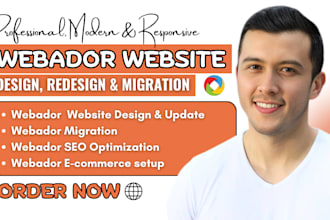 build webador website design webador redesign webador landing page webador seo