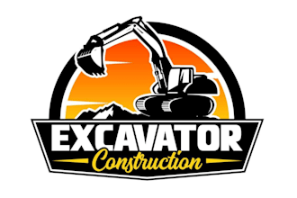 make awesome high quality excavating logo