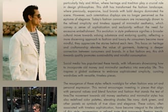 write 500 word SEO fashion blog post