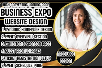 business expo website trade show website event registration website expo event