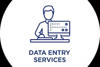 data entry PDF, image to word, excel conversion