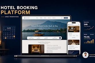build a hotel booking website with direct reservations