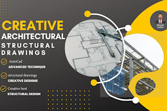 be your architectural, and structural drawings autocad expert