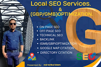 do local SEO expert for gbp ranking and citation building