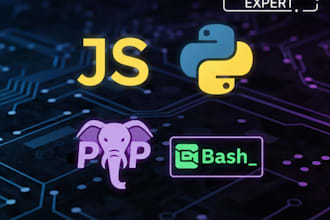 audit and review your javascript, python, PHP, or bash code