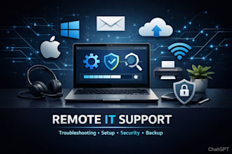 remote IT support for windows, mac, and software issues