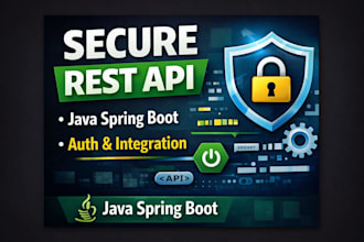 build secure efficient rest API in java spring boot