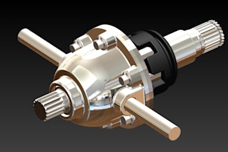 do 3d modeling using fusion360, solidworks, nx siemens, catia