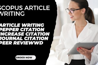 write article submission  google scholar  scopus q1 q2 q3 writing publication