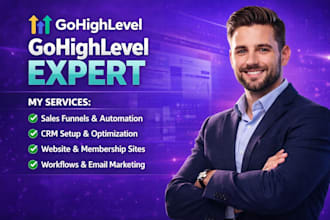 build gohighlevel website gohighlevel landingpage sales funnel ghl expert