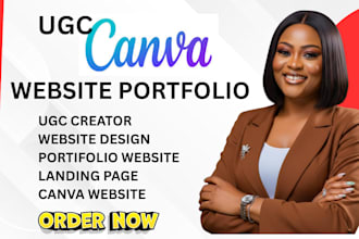 ugc  canva ebook  food recipe  presentation canva ugc portfolio website canva ne