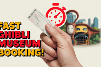 secure ghibli museum ticket, ghibli park japan tickets, and tokyo reservations