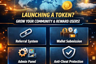 create a professional telegram airdrop bot for your crypto project