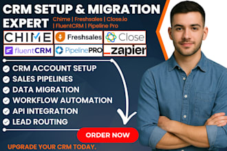 do chime flowtrack freshsales entrata fluent close io pipeline pro integration