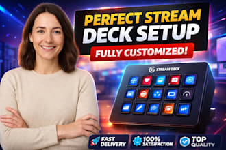 setup any size of stream deck flawlessly