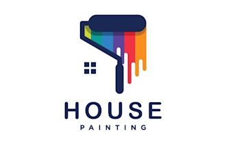 design a modern abstract painting logo for your company