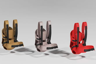 do factory ready techpack for apparel bags carriers, baby carrier and jackets