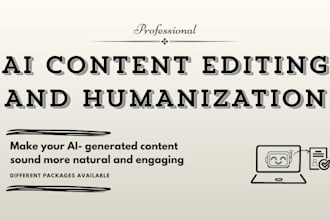 edit and improve ai generated content