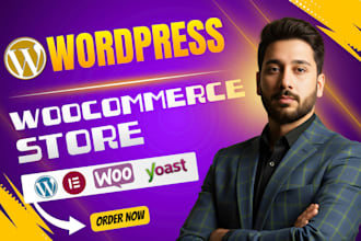 create woocommerce wordpress website or woocommerce webshop