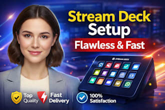 setup any size of stream deck flawlessly