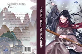 custom book cover and illustration design