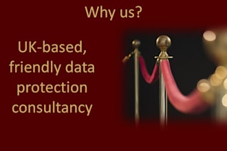 produce a data protection report for your business
