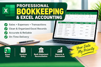 do bookkeeping and accounting in excel for your business