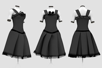create your clothes designs in 3d