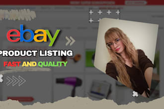 listing your products to your ebay store
