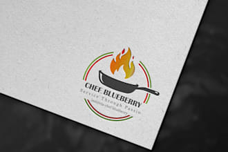 design eye catchy restaurant and cooking chef logo