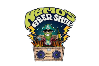 create a modern craft beer logo