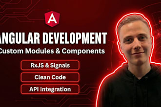add custom features and components to your angular app