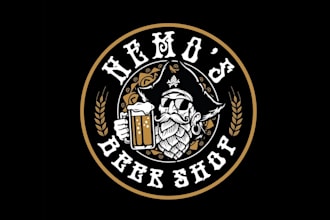 design a professional craft beer logo