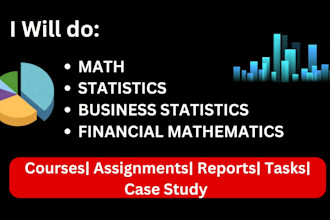 tutor in math, financial mathematics, and business statistics class