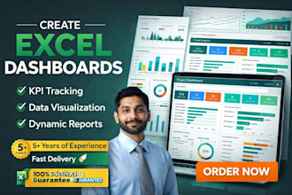 built excel dashboard with automation