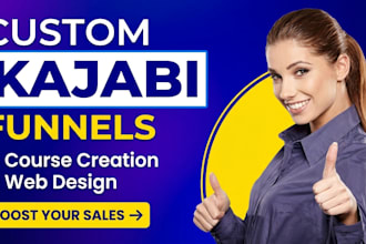 do kajabi website design kajabi online course landing page kajabi sales funnel