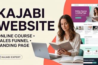 kajabi website sales funnel landing page kajabi online course email sequences