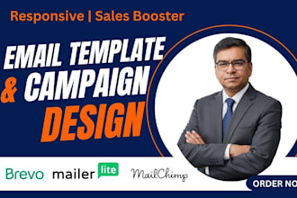 design email templates and campaigns in brevo, mailerlite, and mailchimp