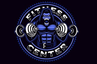 design a unique fitness logo