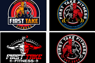 design a unique fitness logo