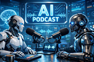 generate an ai audio podcast based on your sources