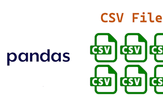 clean your csv or excel using pandas