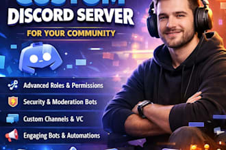 setup a custom discord server for your community